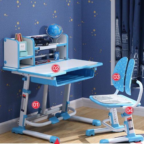 Bàn học thông minh Jidu DRZ – 303 được thiết kế thêm giá sách