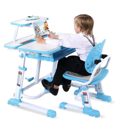 sự nhỏ gọn của bộ bàn học thông minh cho bé mã DRZ-302 phù hợp với mọi không gian