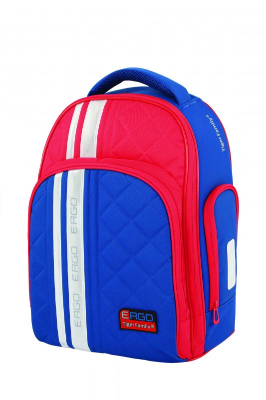 Cặp cho bé trai Rainbow (Navy & Red) TGRW-005A