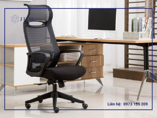 Ghế ngồi văn phòng chống đau lưng xoay lưới cao cấp
