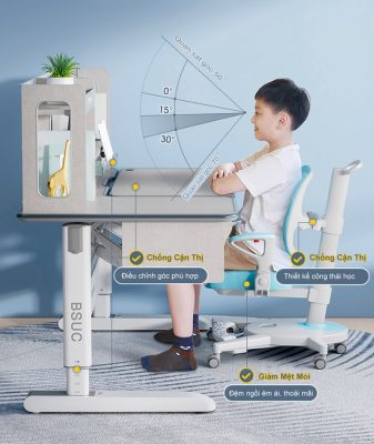 Bàn học thông minh chống gù, chống cận