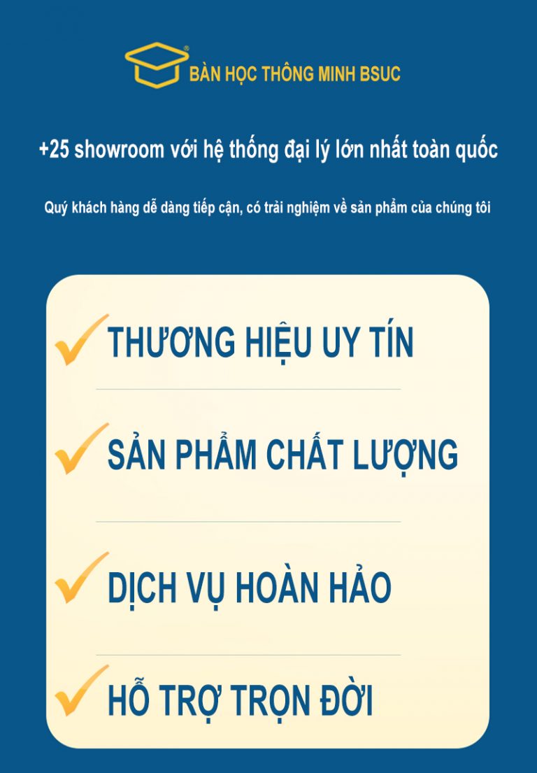 BSUC – Thương hiệu uy tín, hỗ trợ trọn đời.