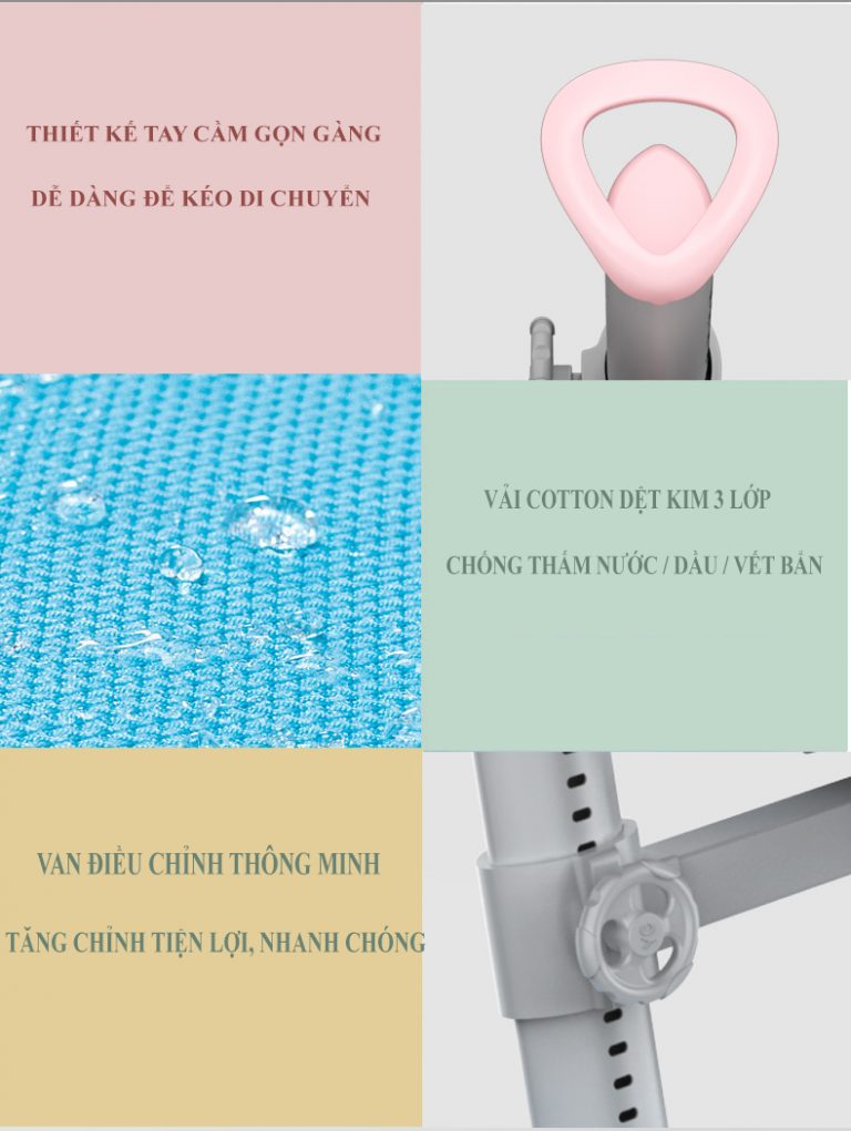 Thiết kế ghế được tính toán tỉ mỉ và hiện đại.