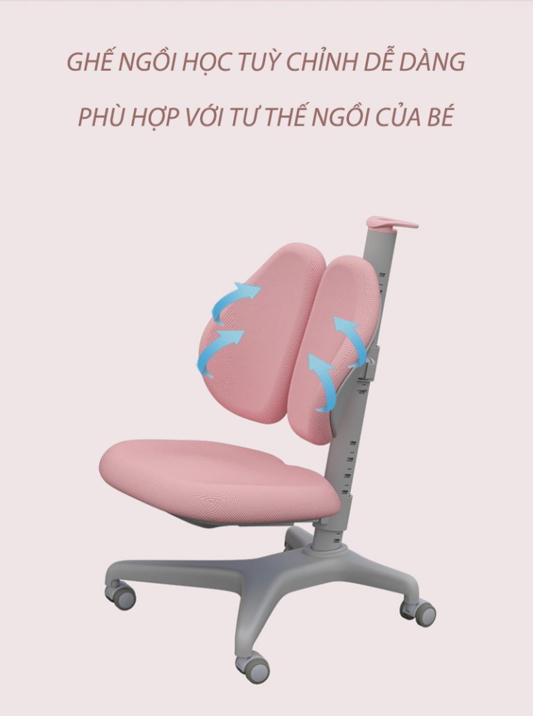Ghế ngồi tuỳ chỉnh dễ dàng