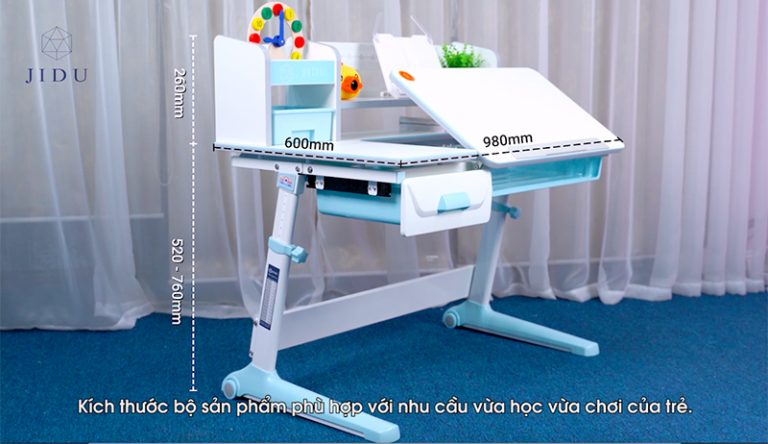 Kích thước của bàn học thông minh trẻ em JD-5100