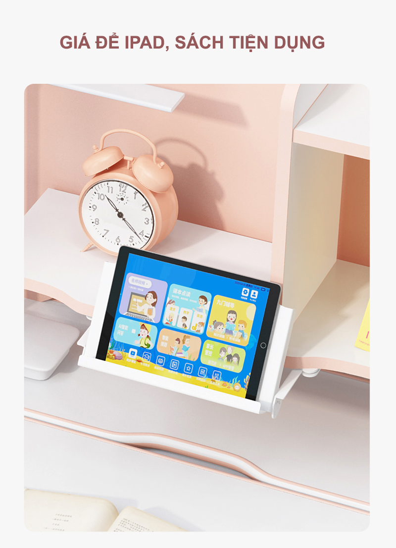 Giá để ipad/sách tiện dụng.