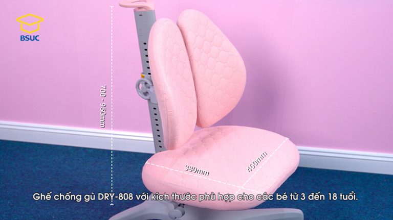Bộ bàn học thông minh chống gù – chống cận cho bé mã DRZ-71000L và ghế DRY-502S