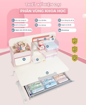 Thiết kế hiện đại, phân vùng khoa học