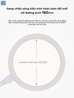 Đường kính đèn học chống cận